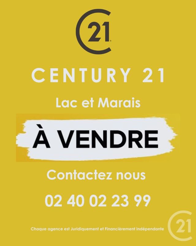 terrain à vendre - 664.0 m2 - MACHECOUL ST MEME - 44 - PAYS-DE-LOIRE - Century 21 Lac Et Marais